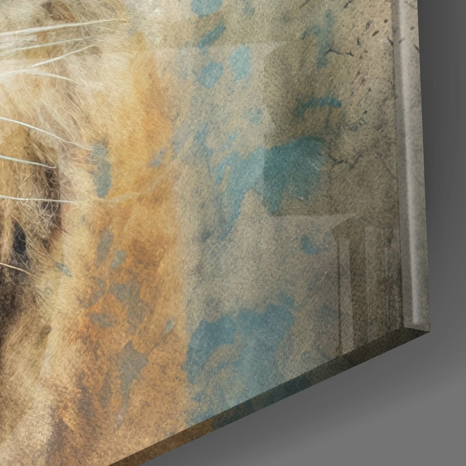 Tiger Glass Wall Art - Image 3