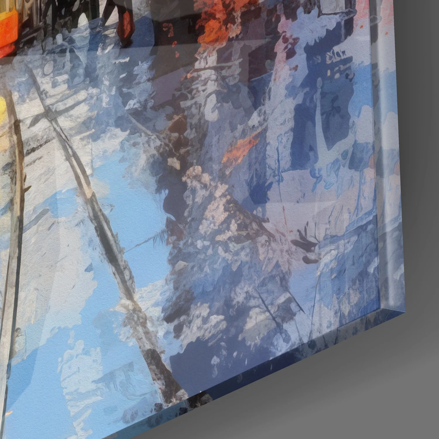 Istiklal Street Glass Wall Art - Image 3