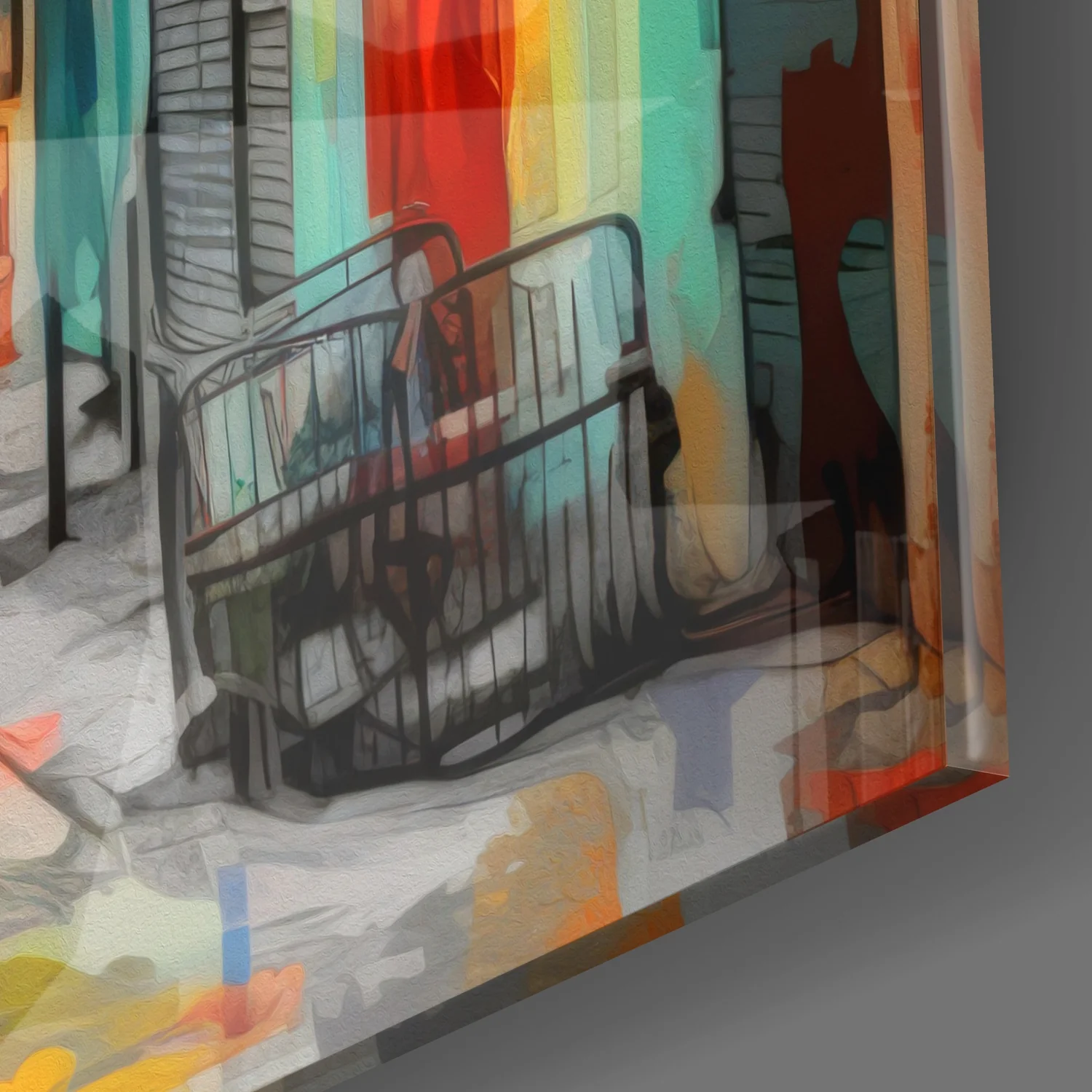Tram Glass Wall Art - Image 3