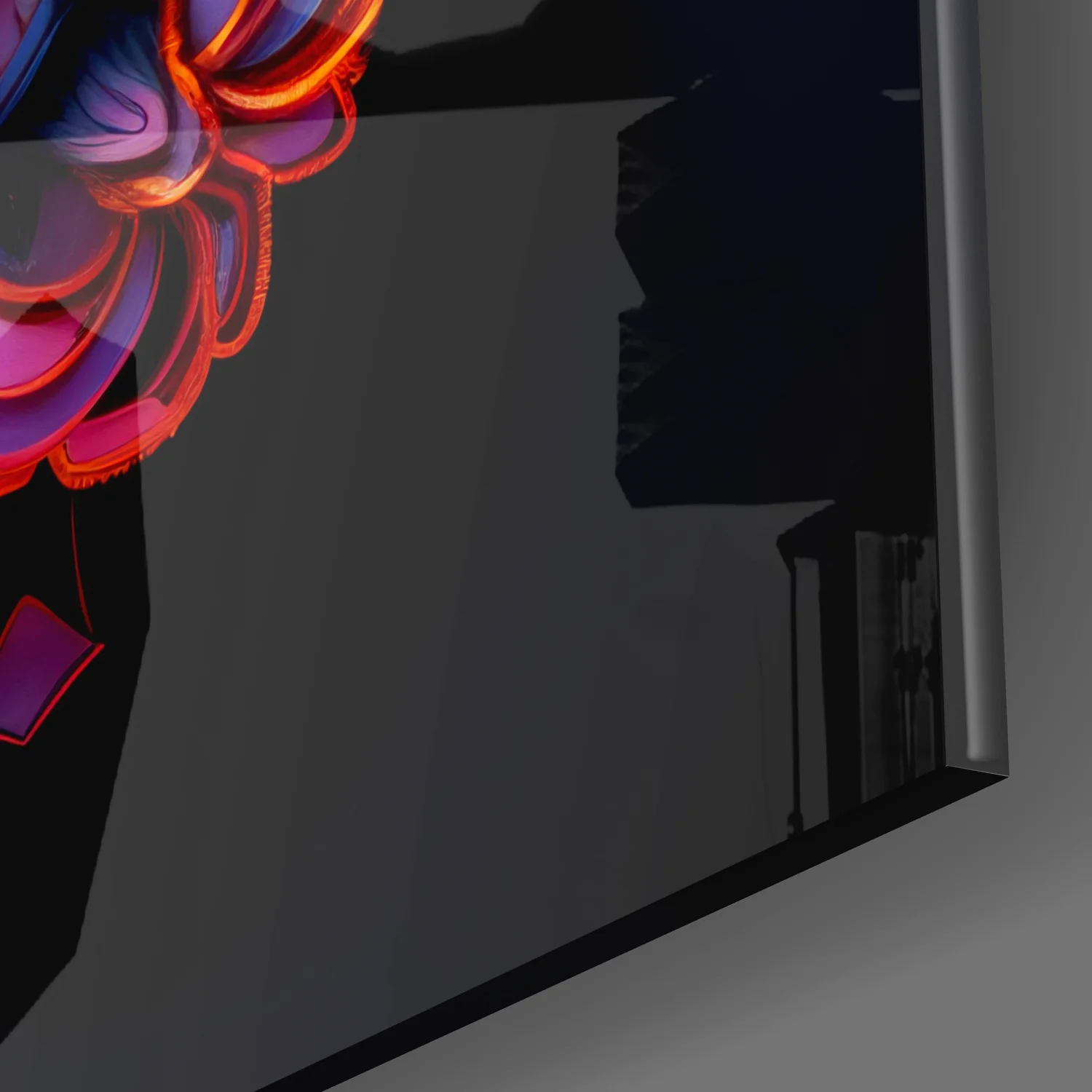 Bitcoin Glass Wall Art - Image 3