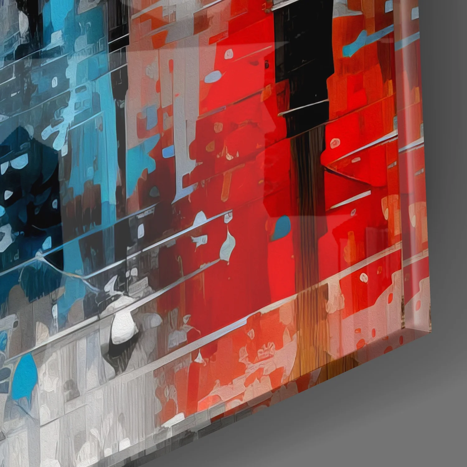 Eiffel Glass Wall Art - Image 3