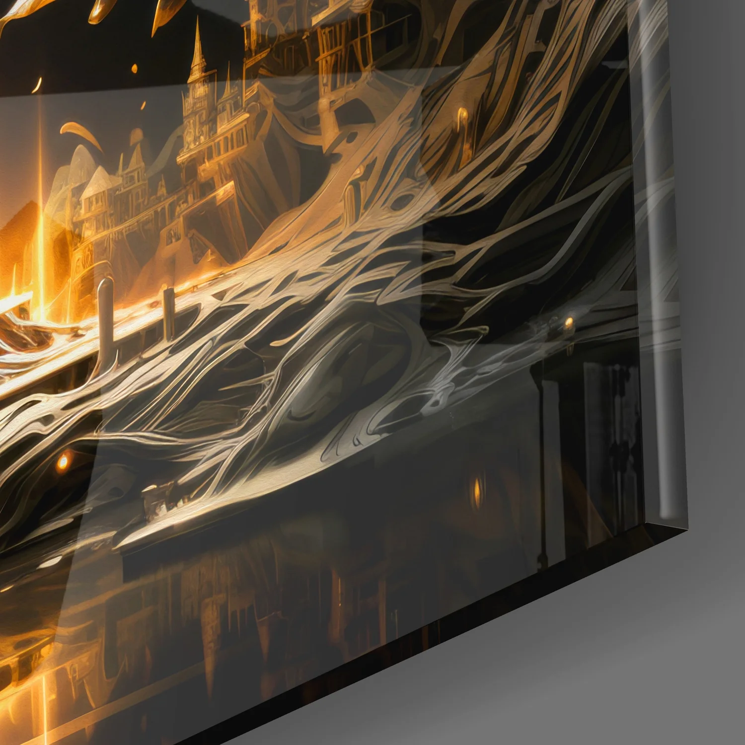 Tree of Life Glass Wall Art|| Designer's Collection - Image 3