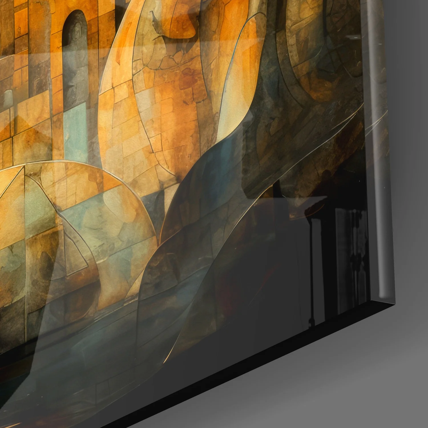 Dragon Glass Wall Art|| Designer's Collection - Image 3