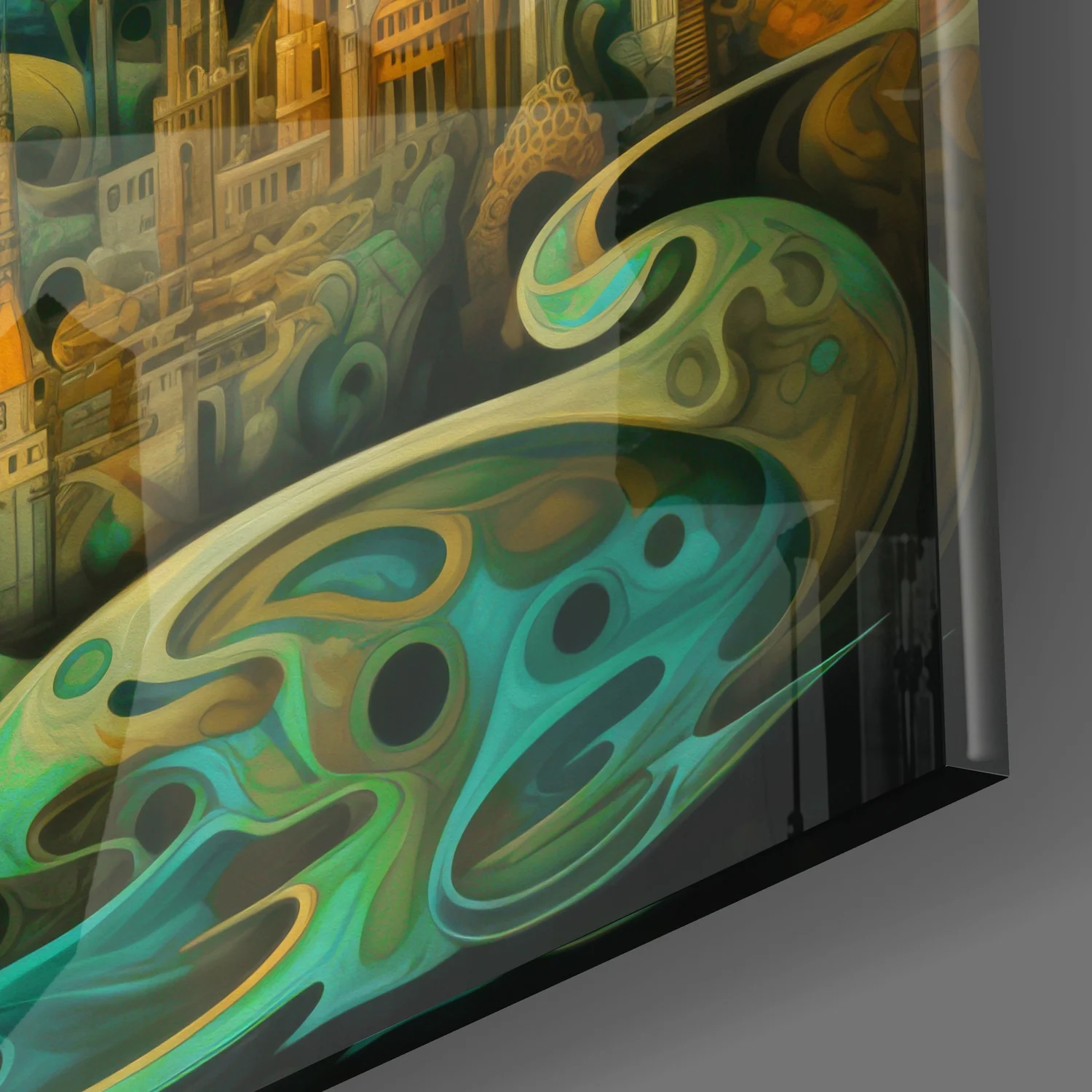 Dragon Glass Wall Art|| Designer's Collection - Image 3