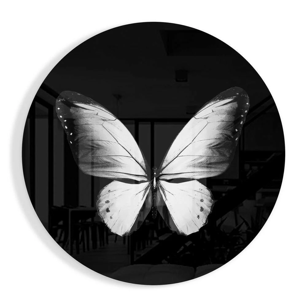 Butterfly Glass Wall Art