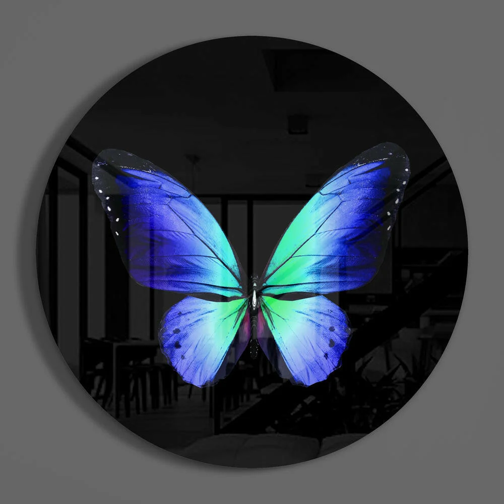 Butterfly Glass Wall Art - Image 3