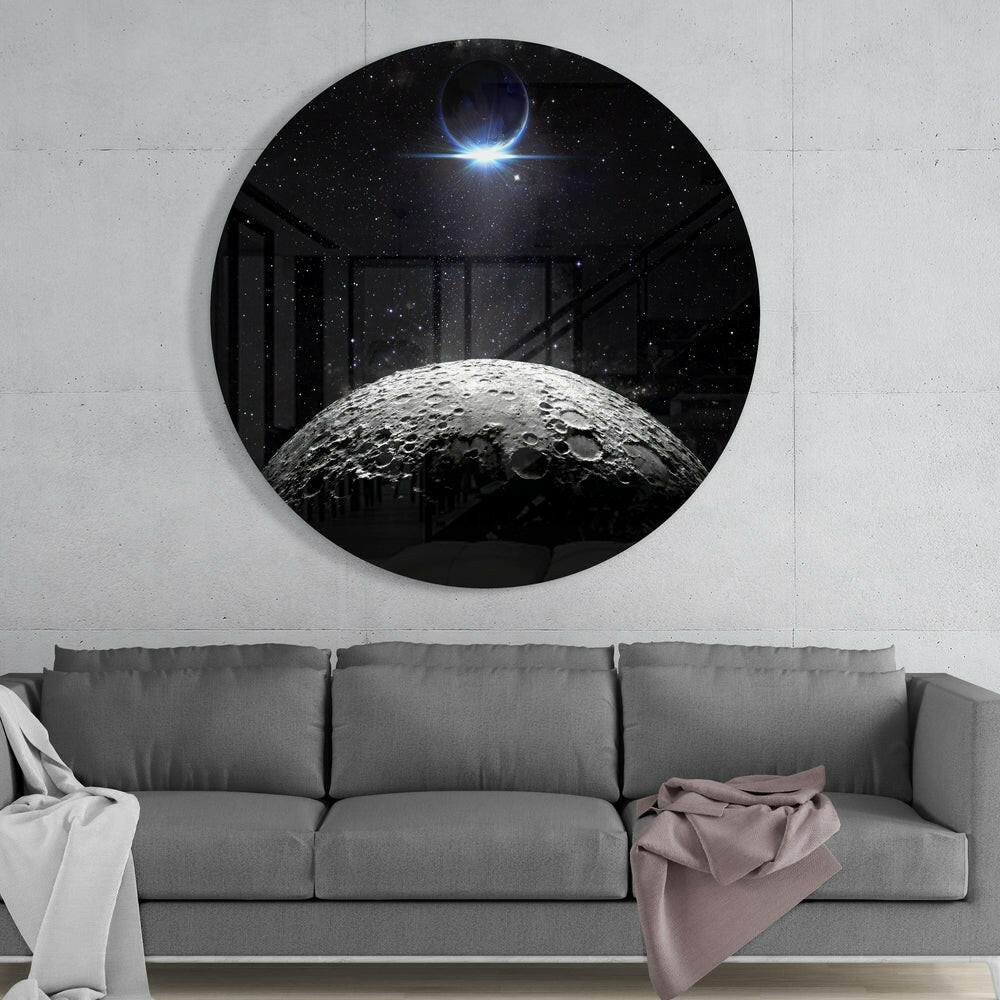 Space Glass Wall Art - Image 2