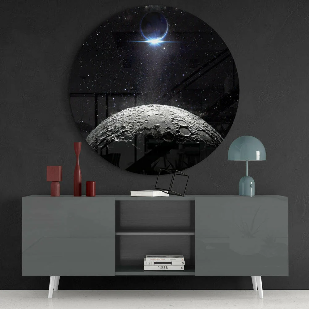 Space Glass Wall Art - Image 4