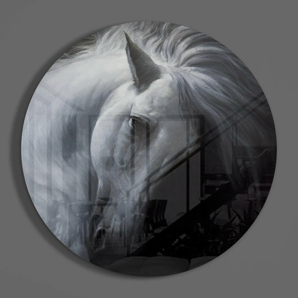 Horse Glass Wall Art - Image 3