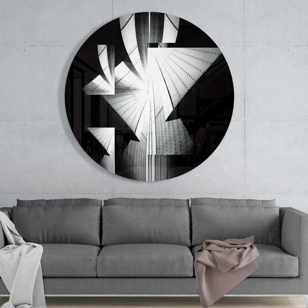 Skyscrapers Glass Wall Art - Image 2