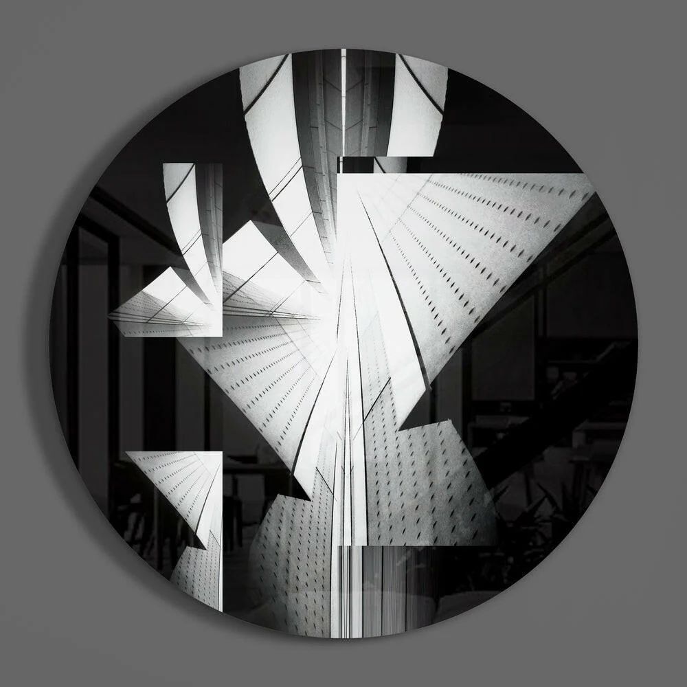 Skyscrapers Glass Wall Art - Image 3