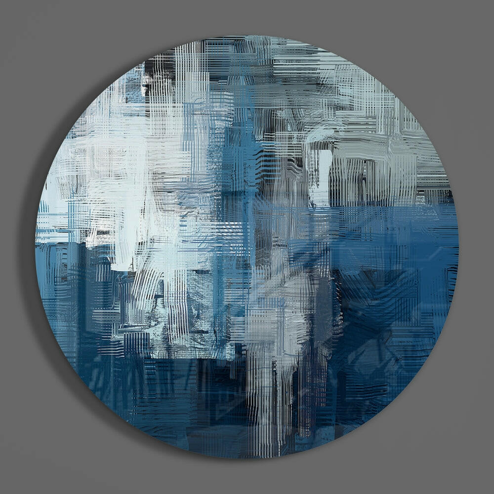 Abstract Glass Wall Art - Image 3