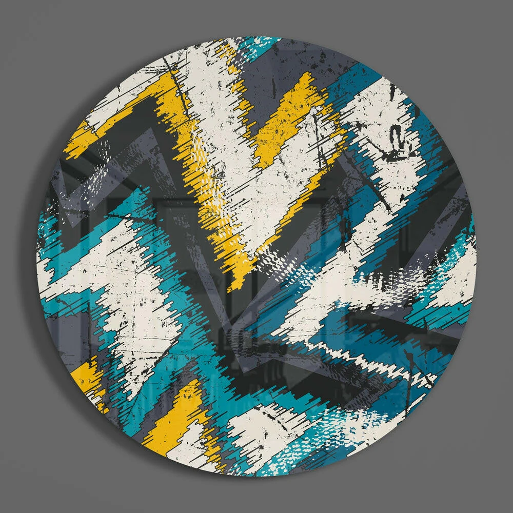 Zigzag Glass Wall Art - Image 3