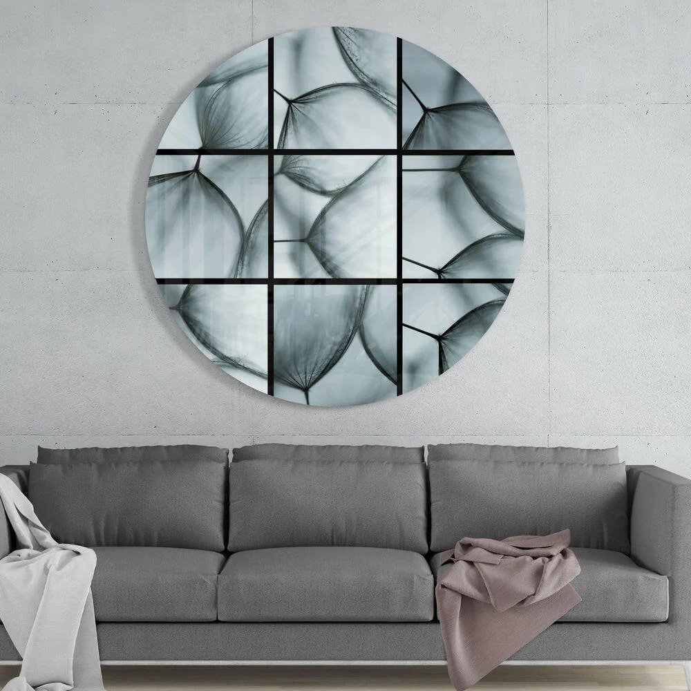 Dandelion Glass Wall Art - Image 2