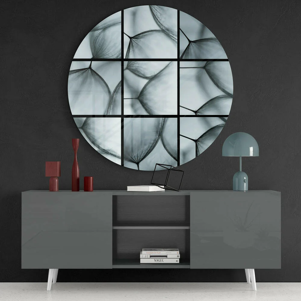 Dandelion Glass Wall Art - Image 4