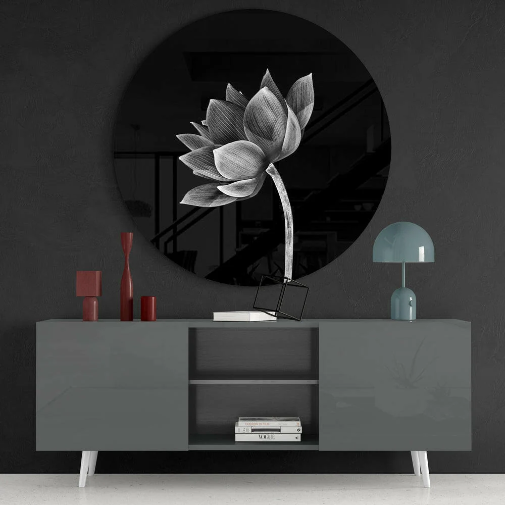 Flower Glass Wall Art - Image 4