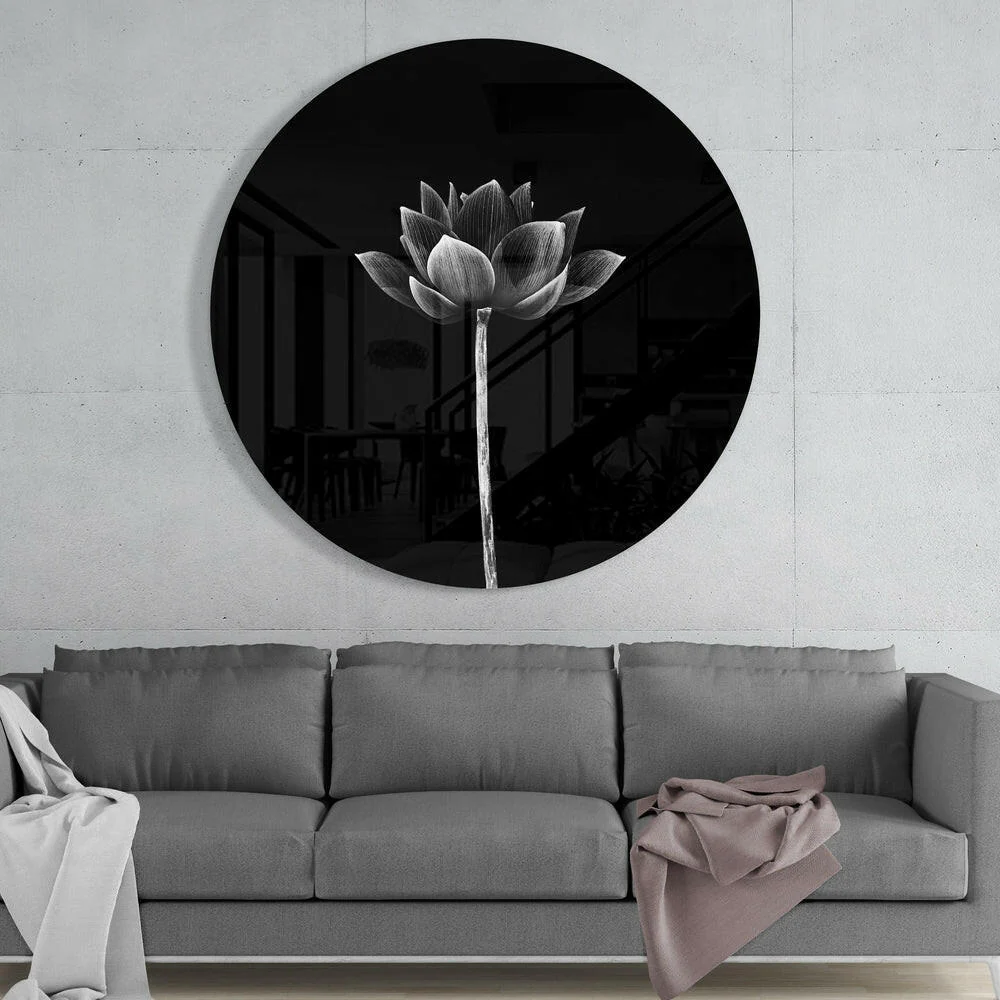 Flower Glass Wall Art - Image 2