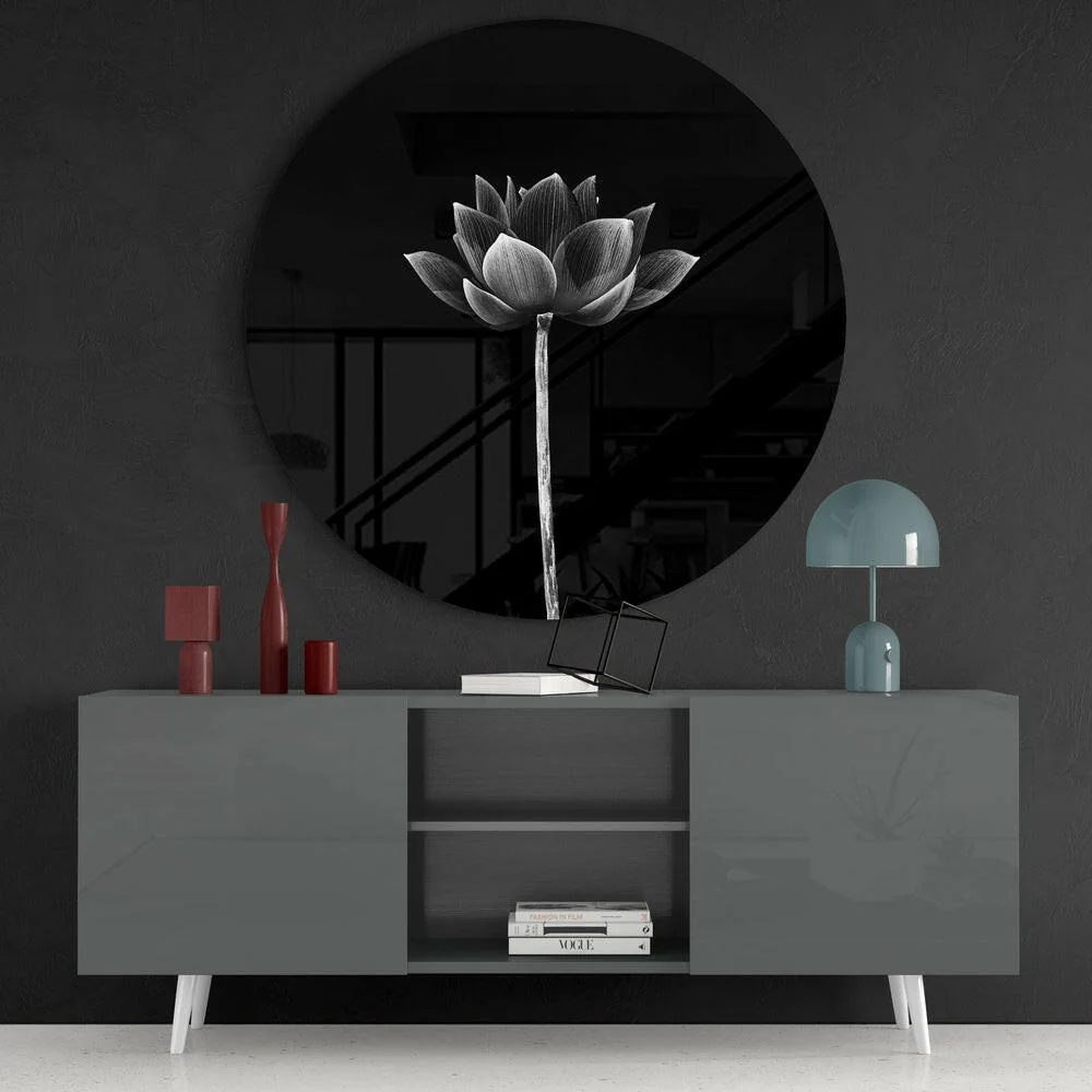 Flower Glass Wall Art - Image 4