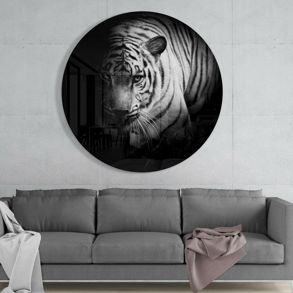 Tiger Glass Wall Art - Image 2