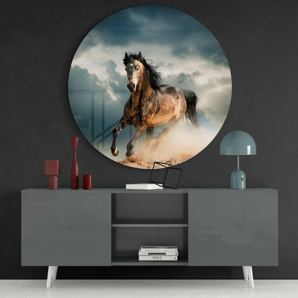 Horse Glass Wall Art - Image 4