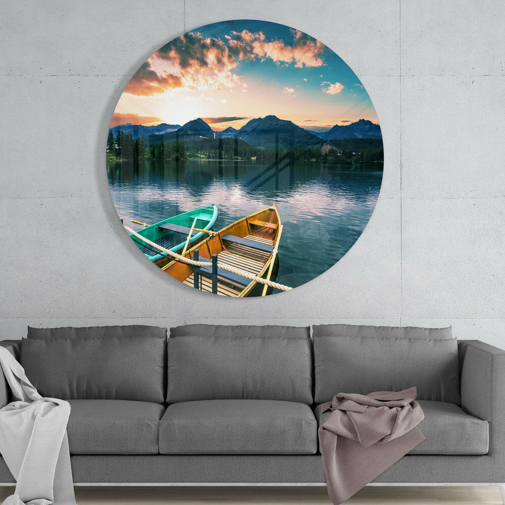 Kayak Glass Wall Art - Image 2