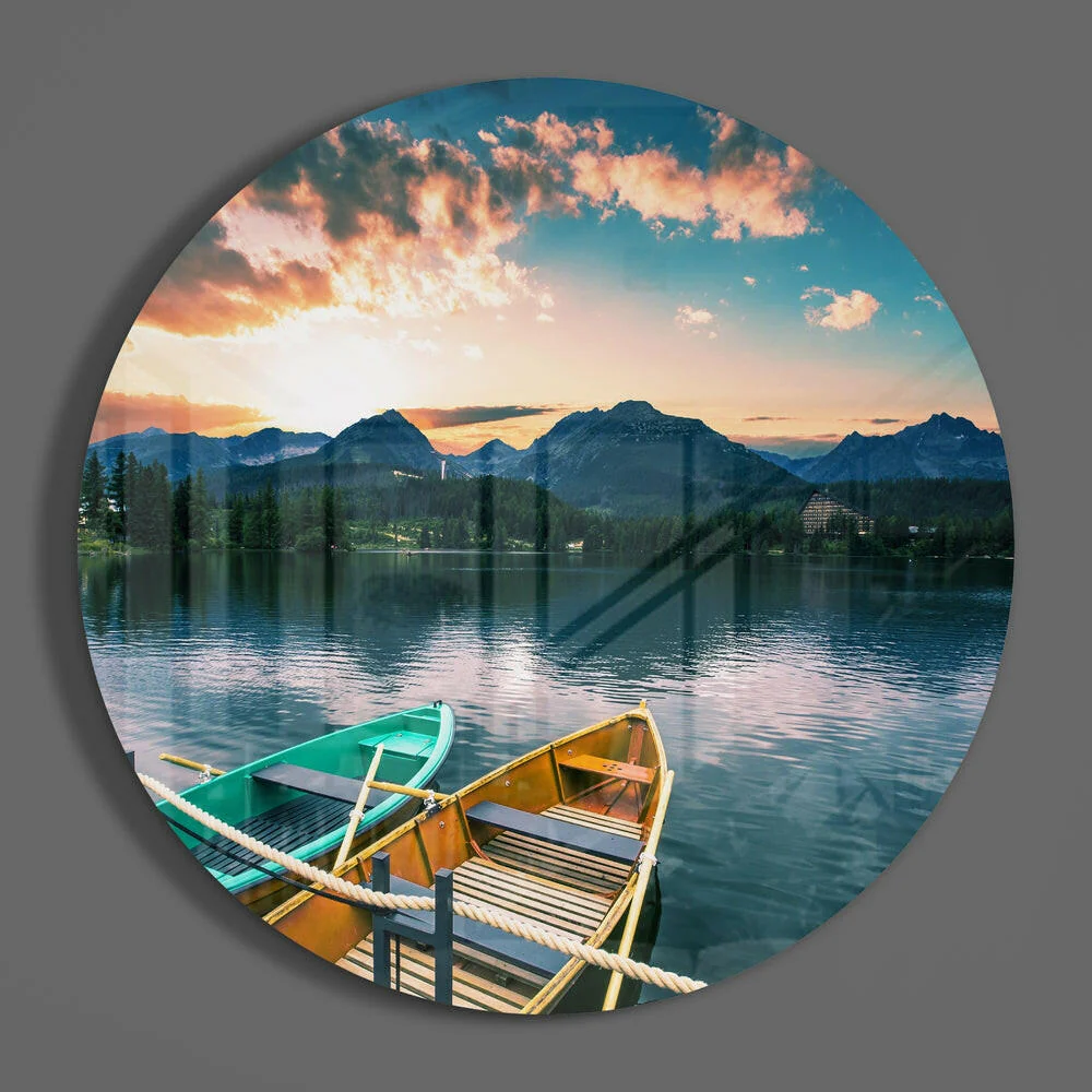Kayak Glass Wall Art - Image 3