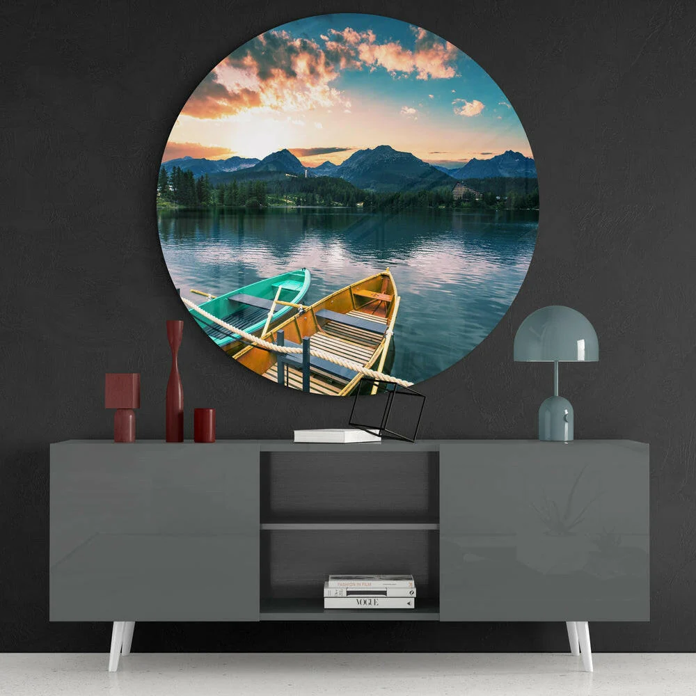 Kayak Glass Wall Art - Image 4
