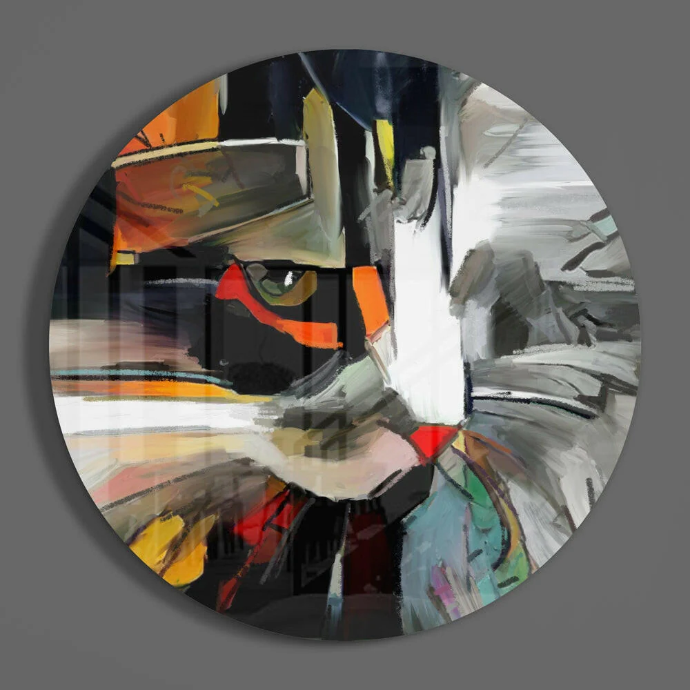 Cat Glass Wall Art - Image 3