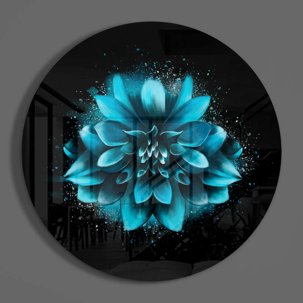 Flower Glass Wall Art - Image 3