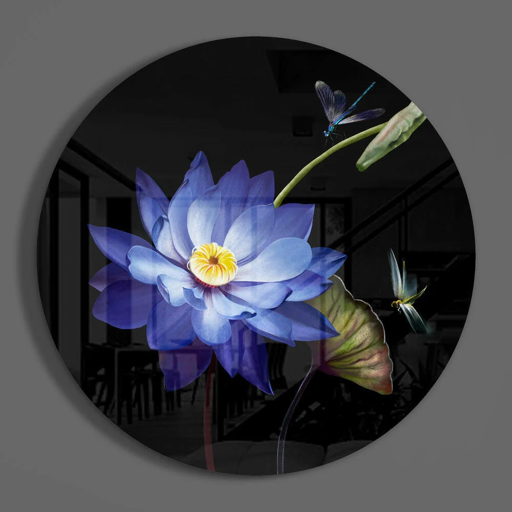 Flower Glass Wall Art - Image 3
