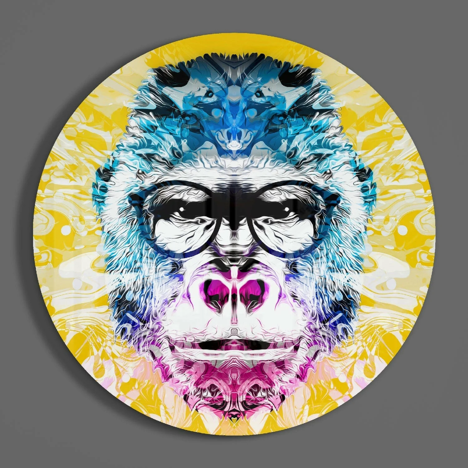 Philosopher Gorilla Glass Wall Art - Image 3