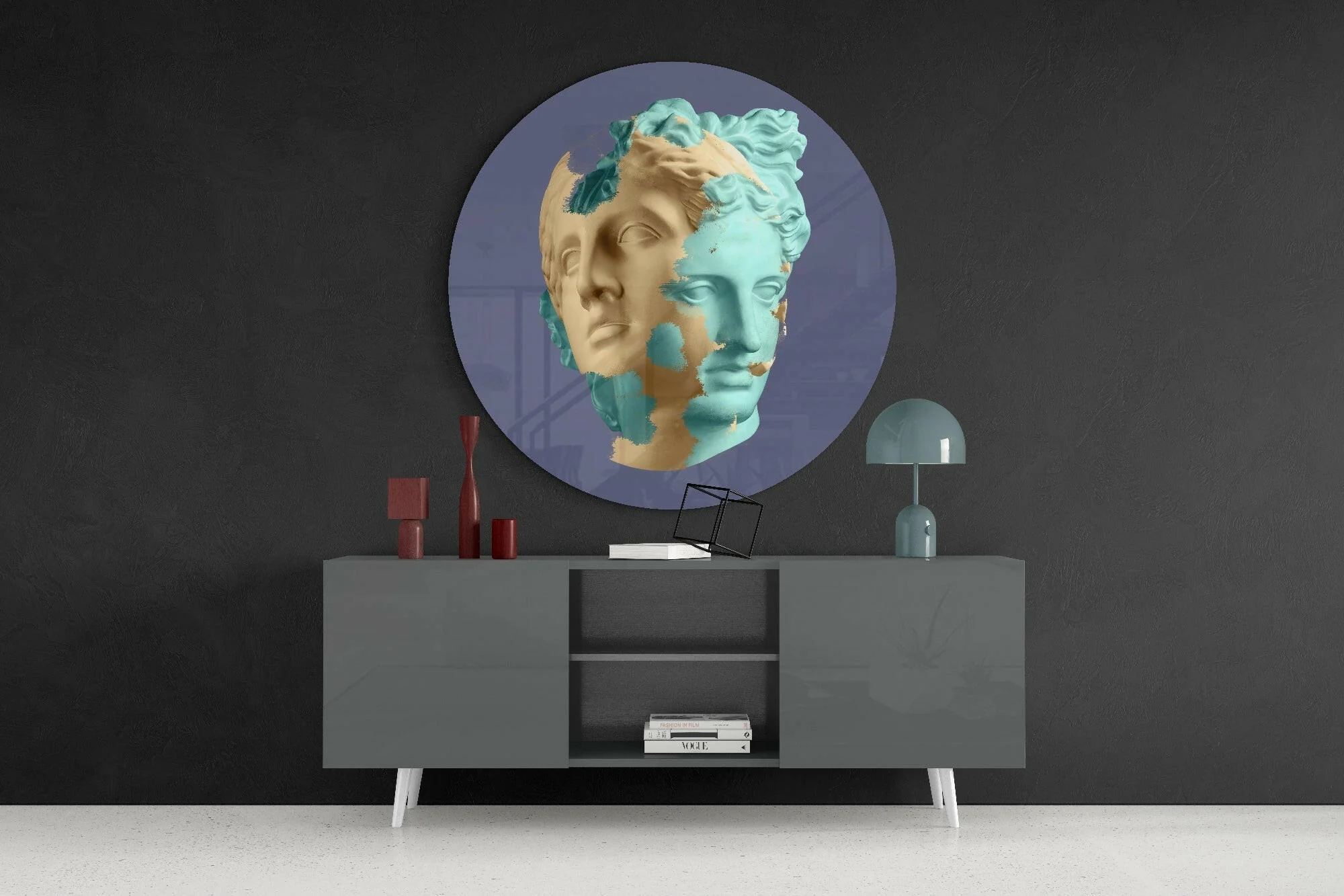 Split Glass Wall Art - Image 4