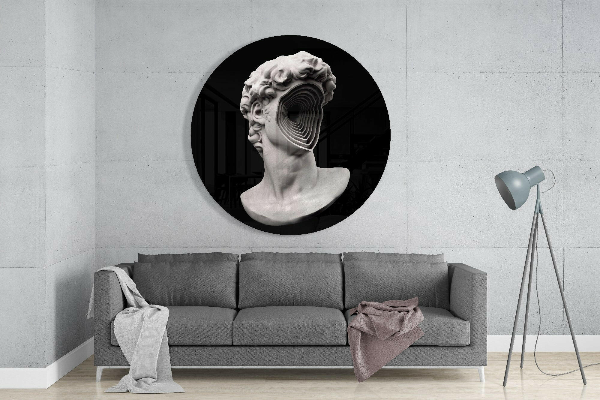 Space Glass Wall Art - Image 2