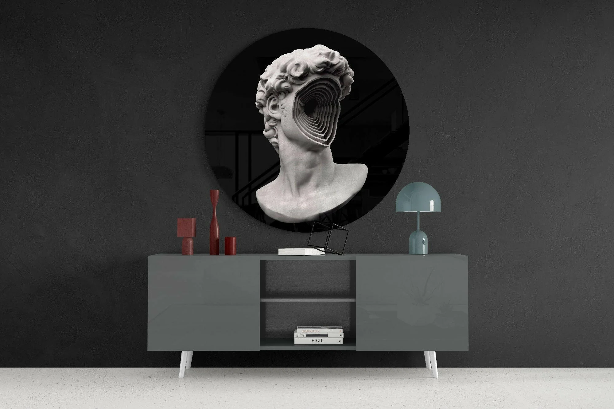 Space Glass Wall Art - Image 4