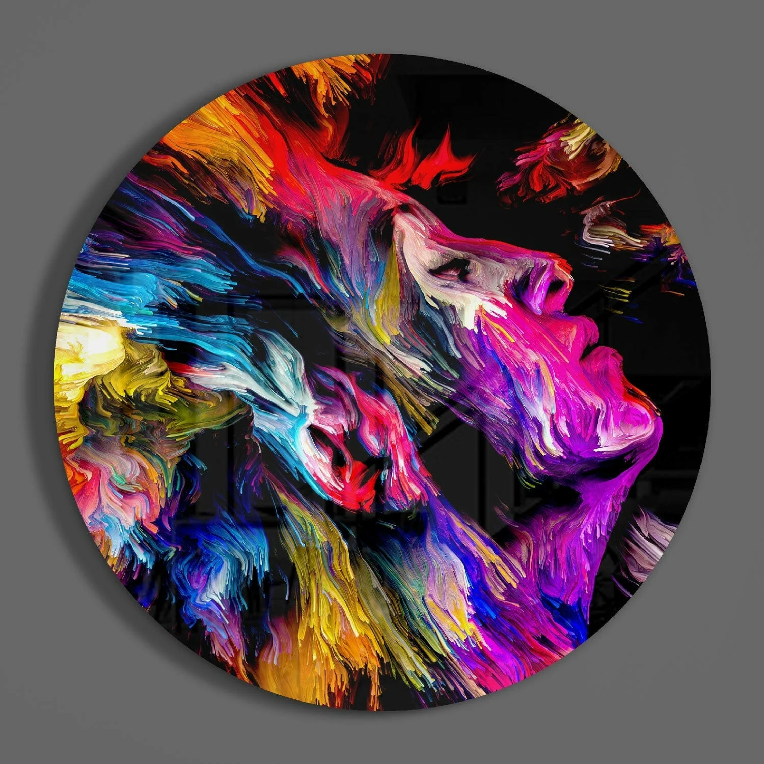Thought Current Glass Wall Art - Image 3