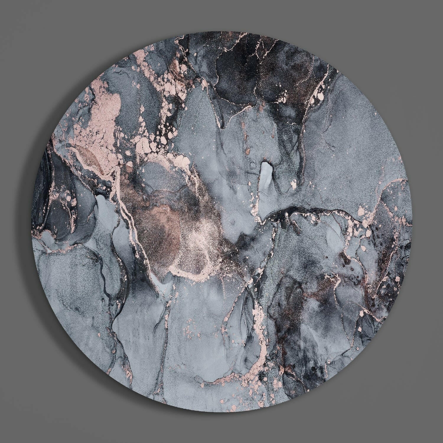 Abstract Flow Glass Wall Art - Image 2