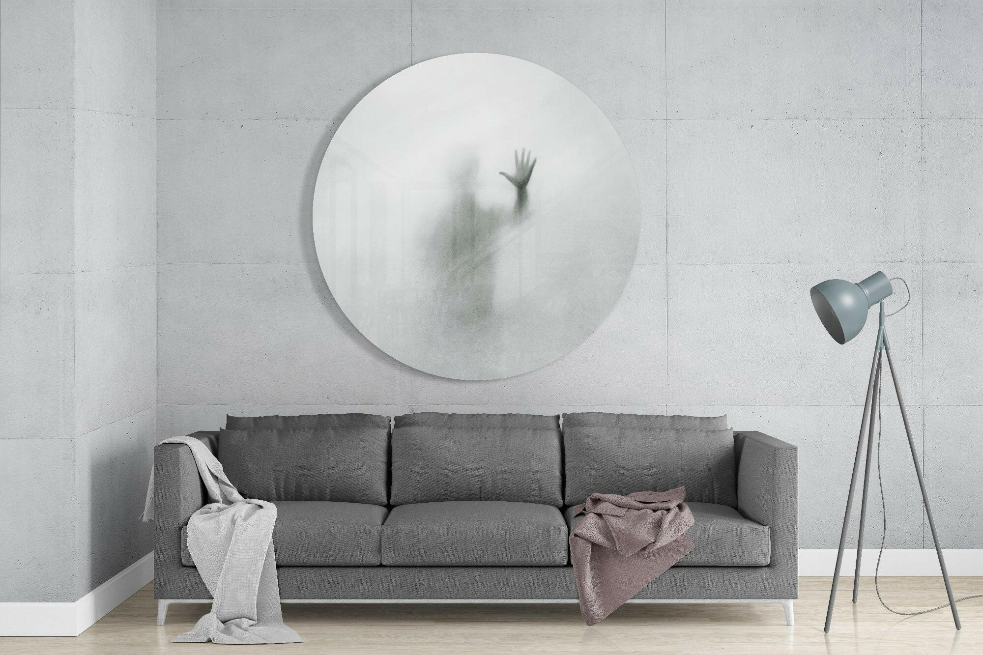 Uncertainty Glass Wall Art - Image 2
