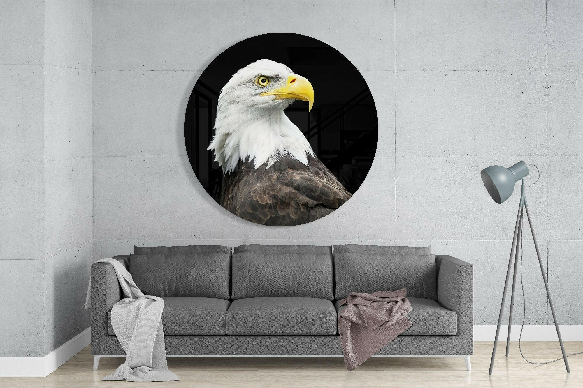 Eagle Glass Wall Art - Image 2