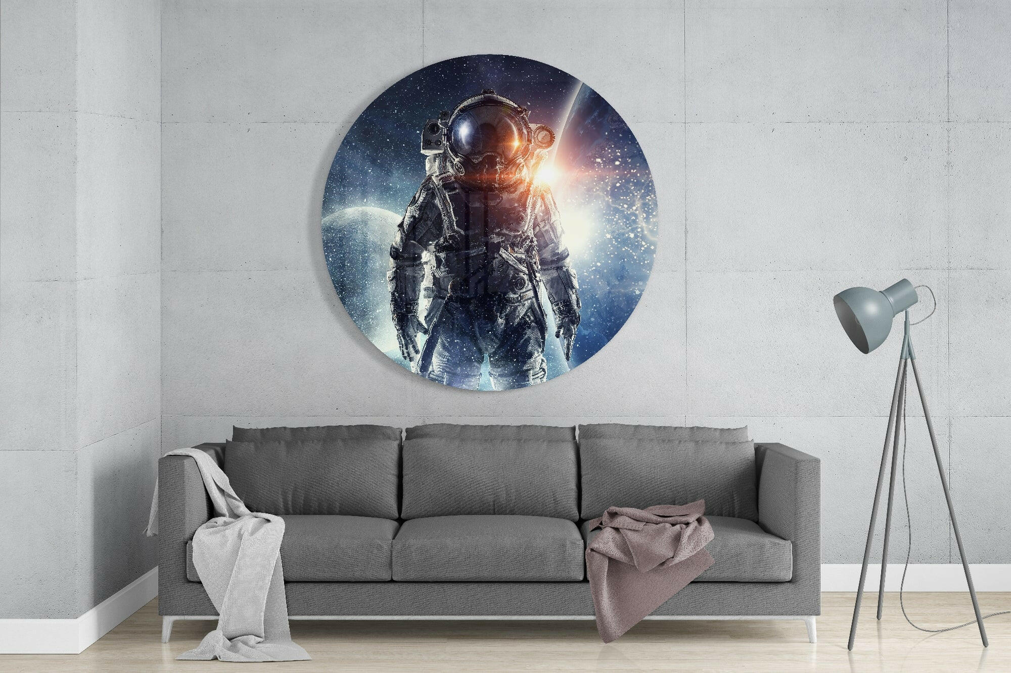 Astronaut Glass Wall Art - Image 2