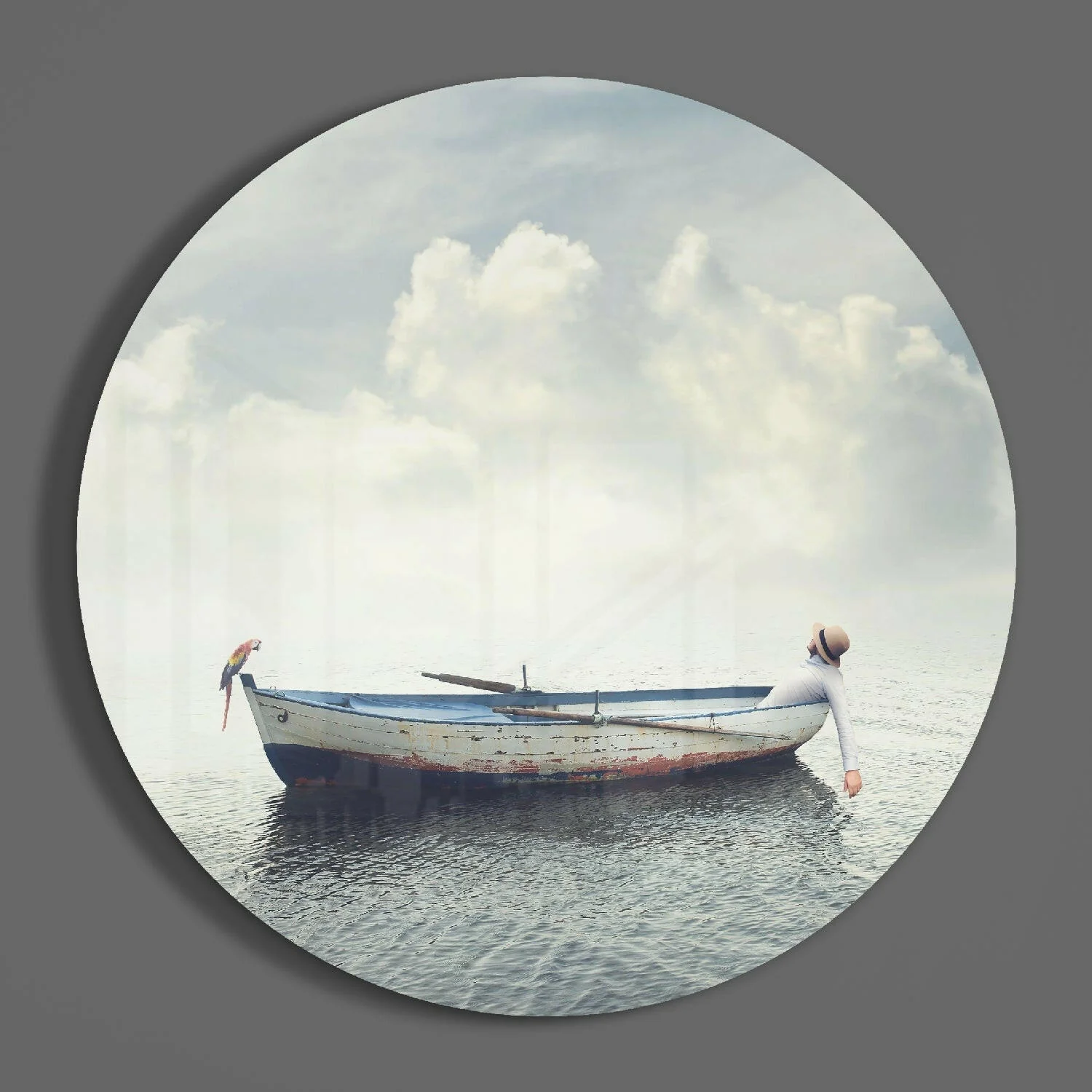 Marine Glass Wall Art - Image 3