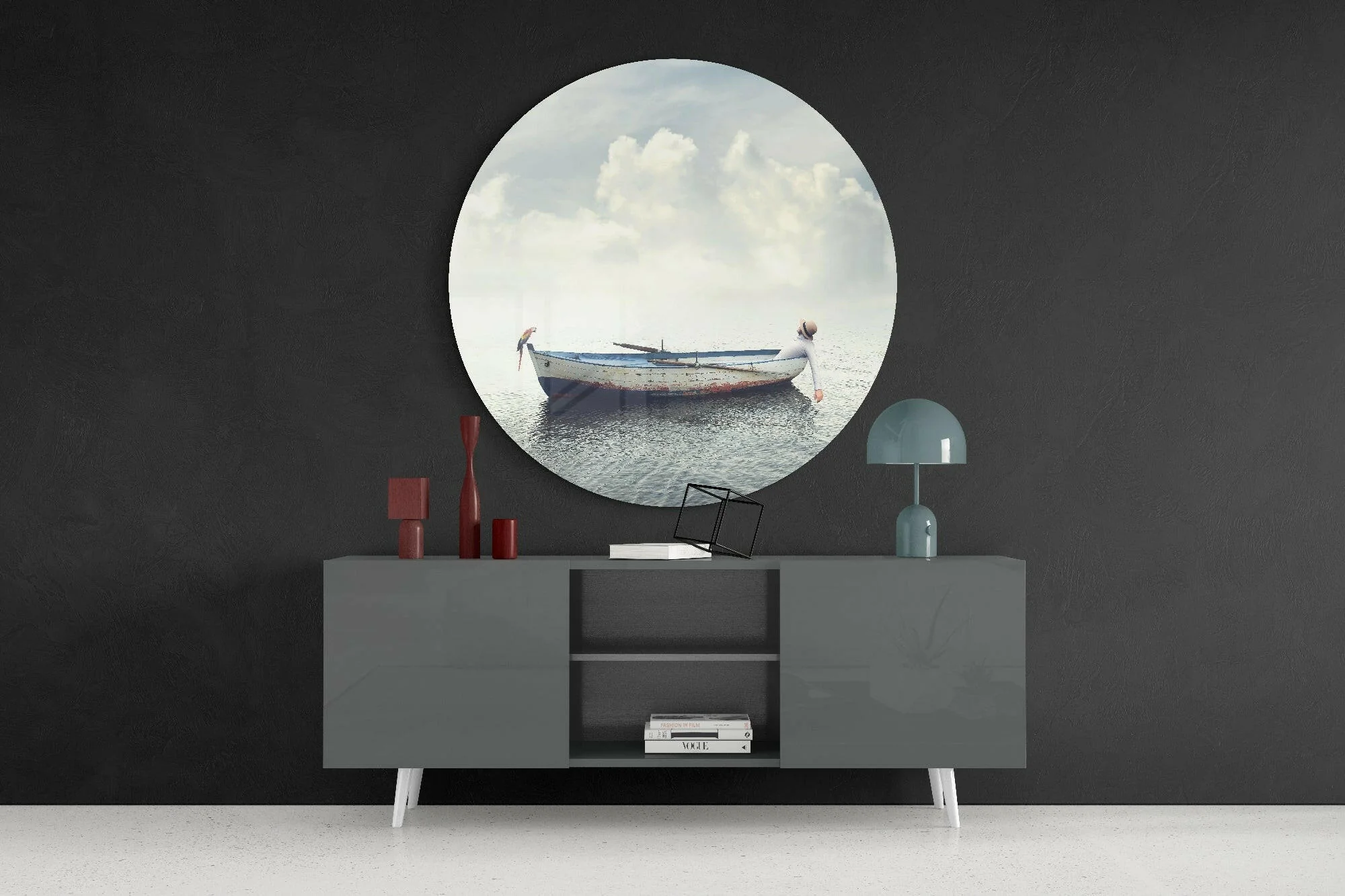 Marine Glass Wall Art - Image 4
