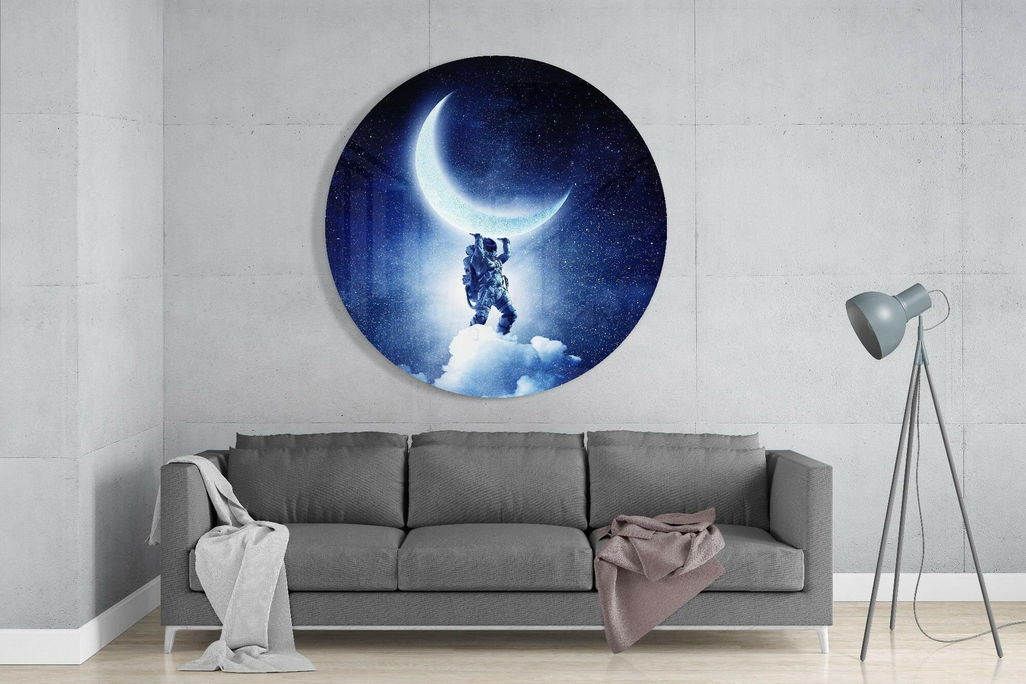 Moon Bearer Glass Wall Art - Image 2