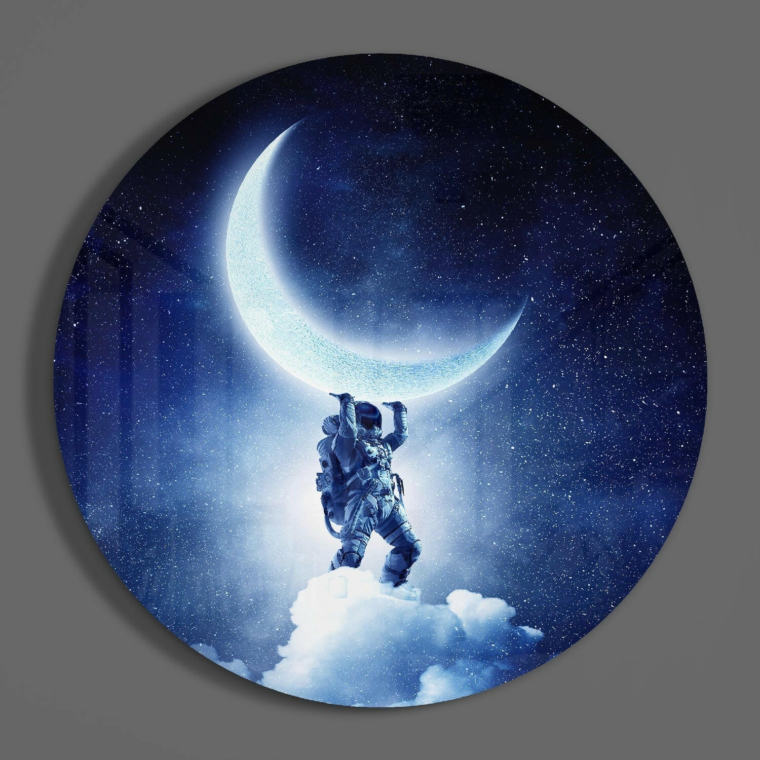 Moon Bearer Glass Wall Art - Image 3