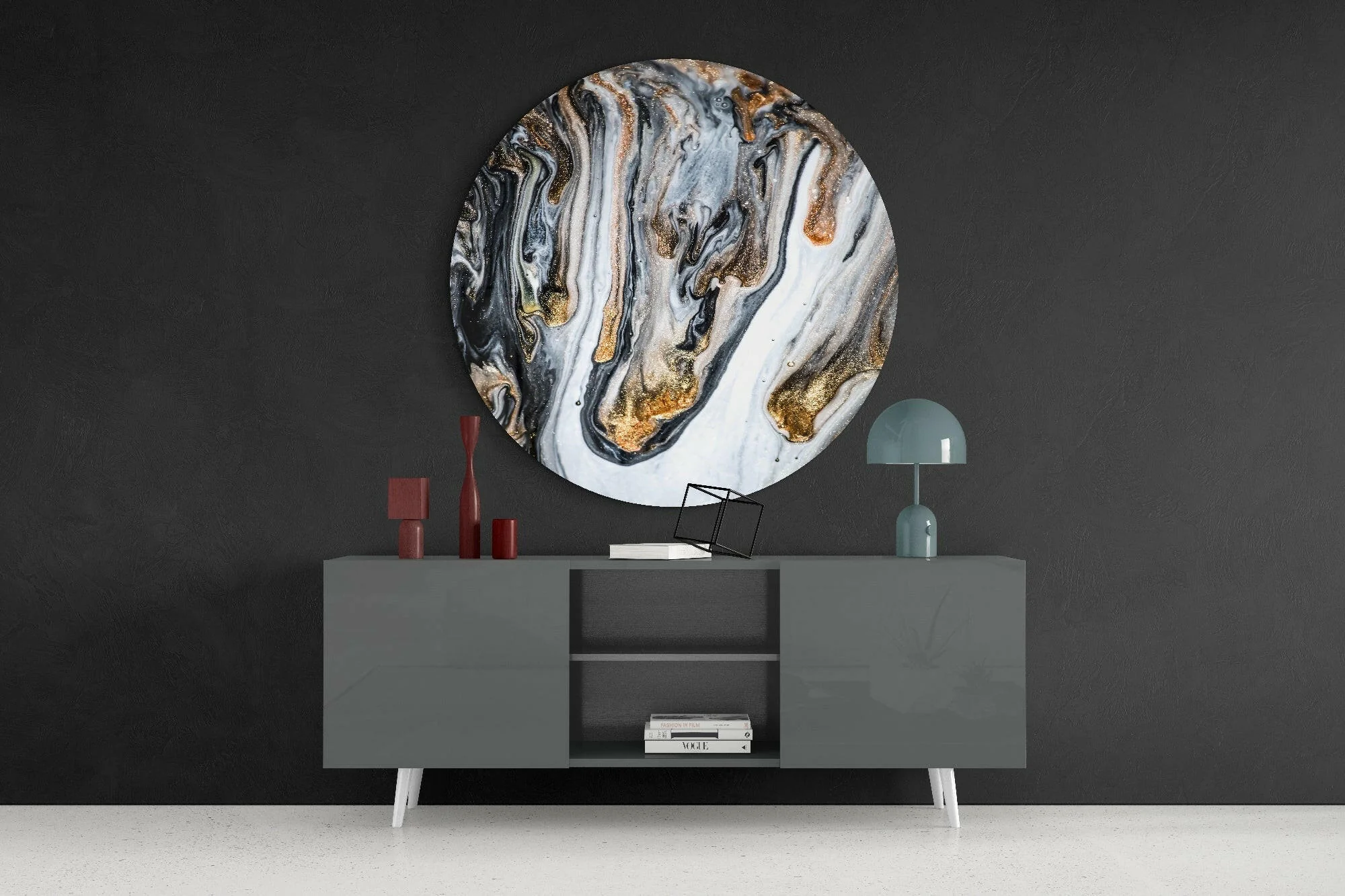 Marble Glass Wall Art - Image 4