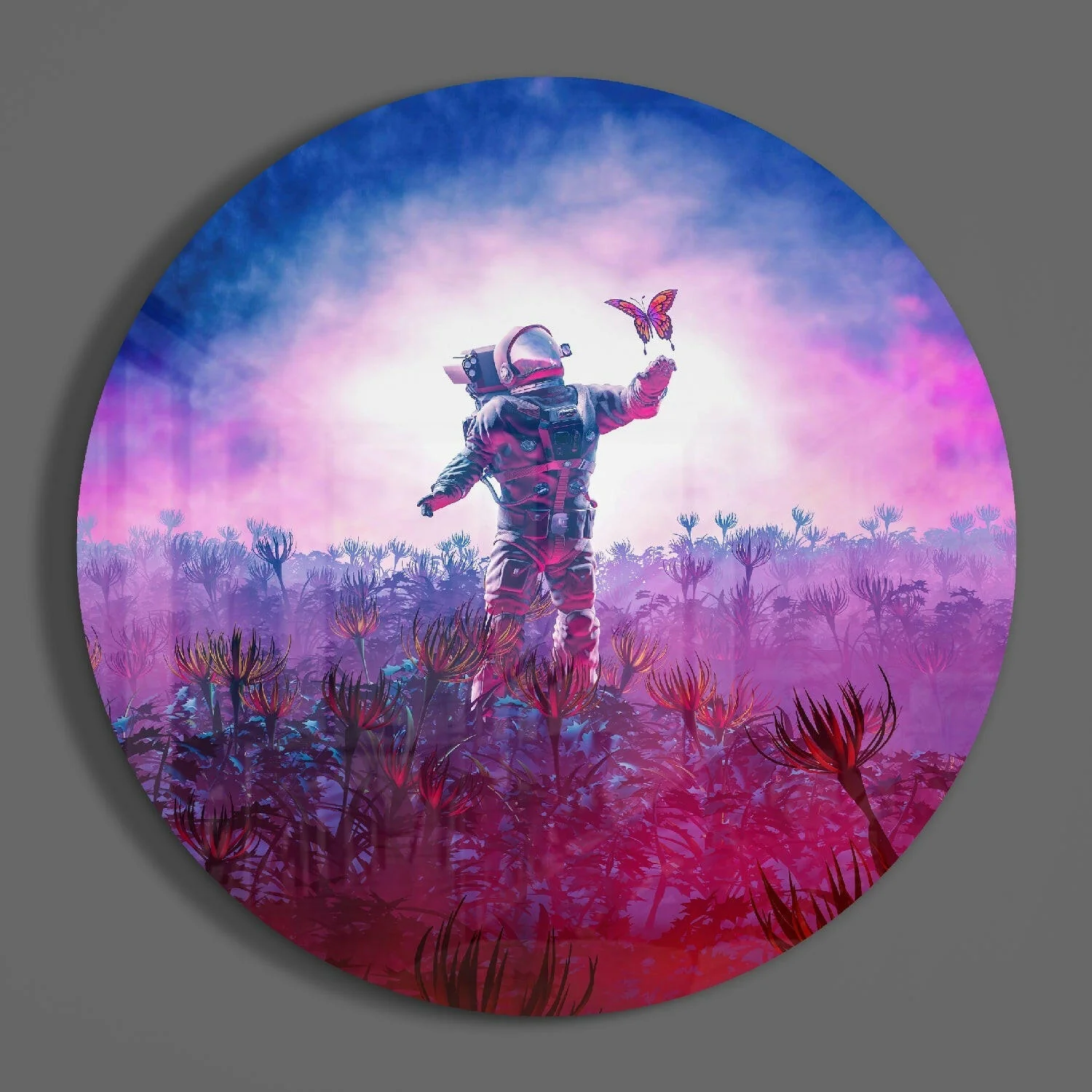 New Worlds Glass Wall Art - Image 3