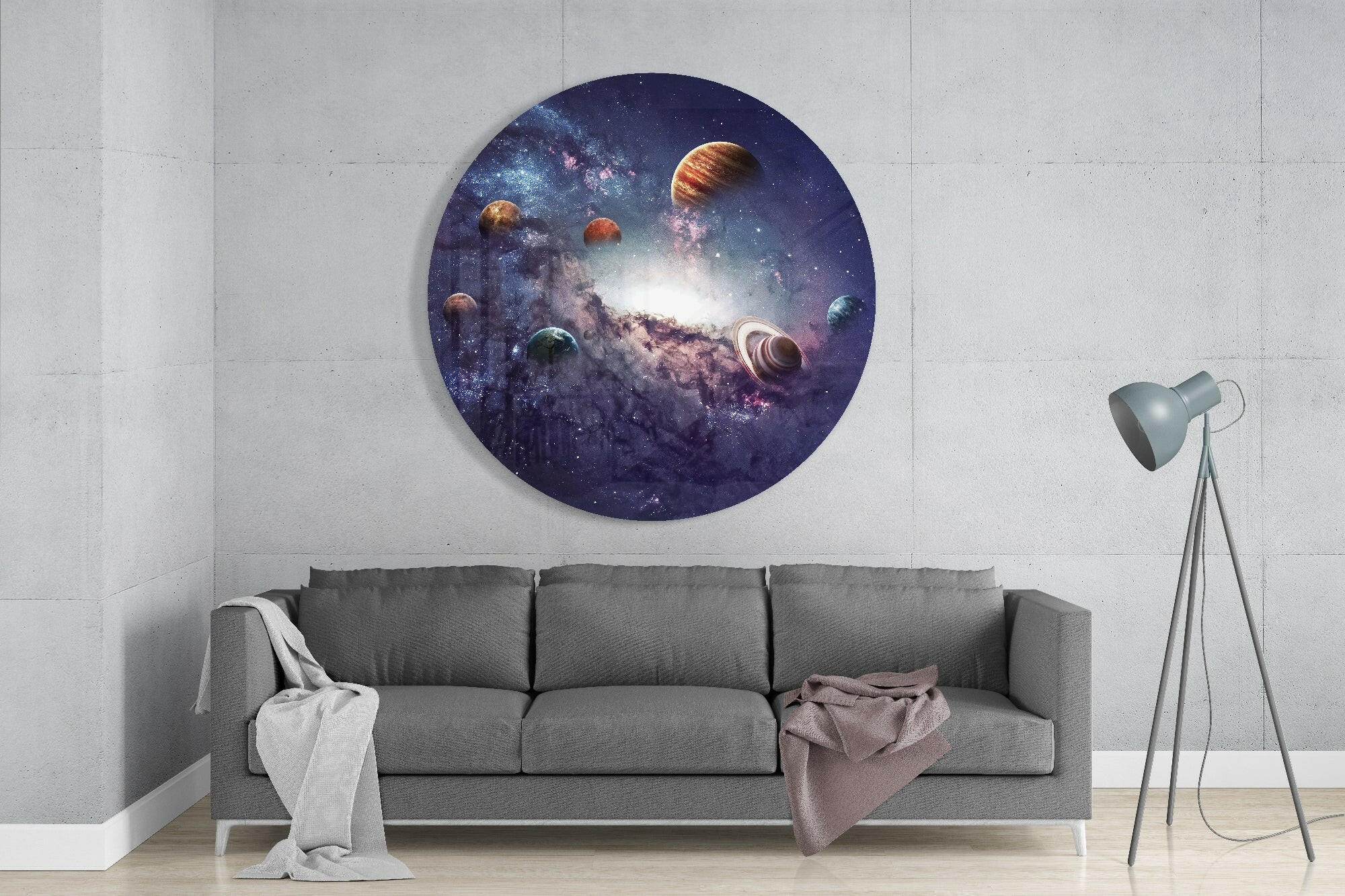 Planets Glass Wall Art - Image 2