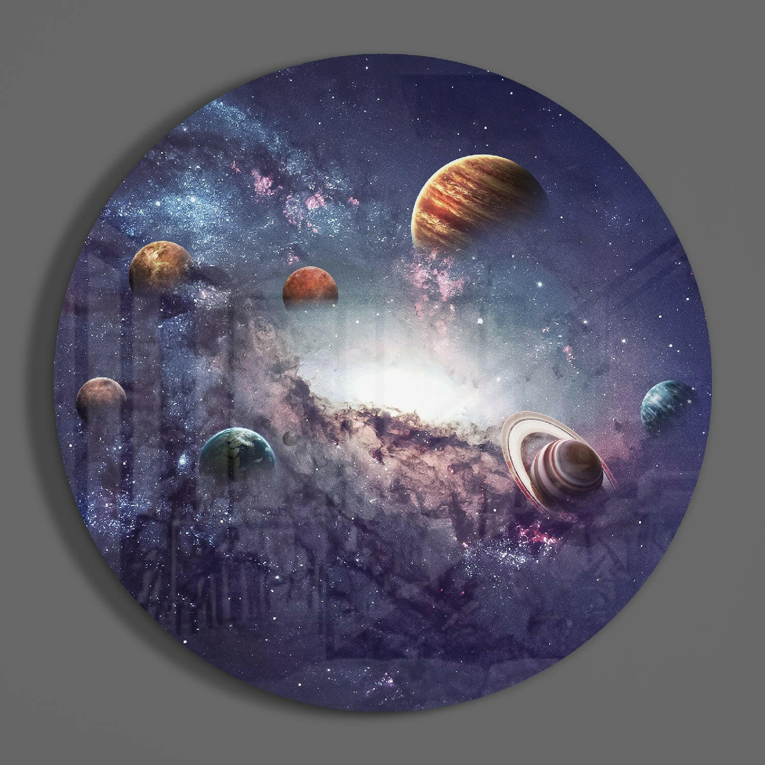 Planets Glass Wall Art - Image 3