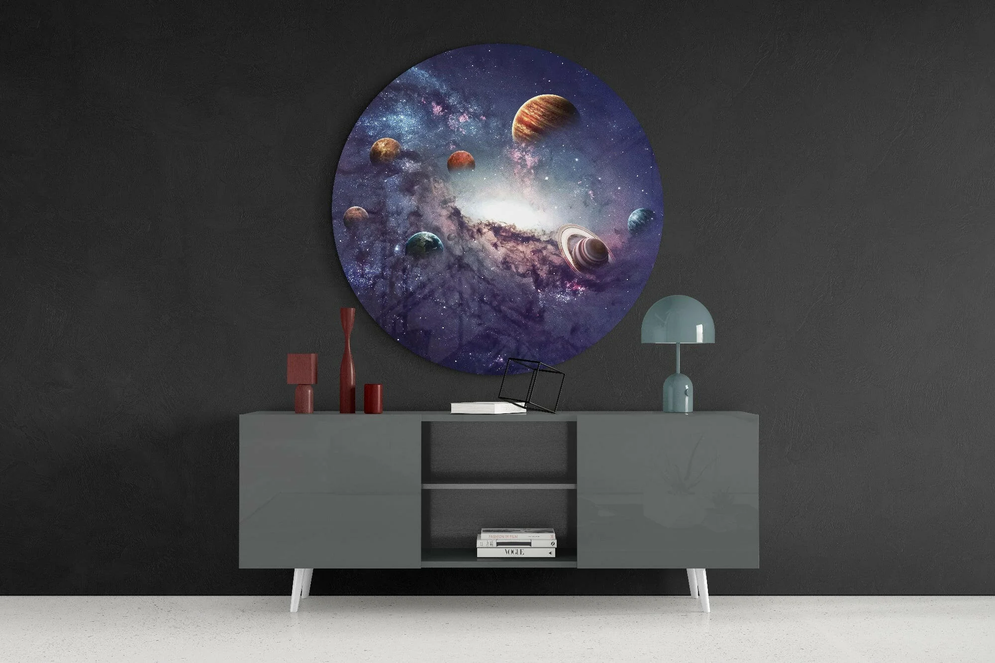 Planets Glass Wall Art - Image 4