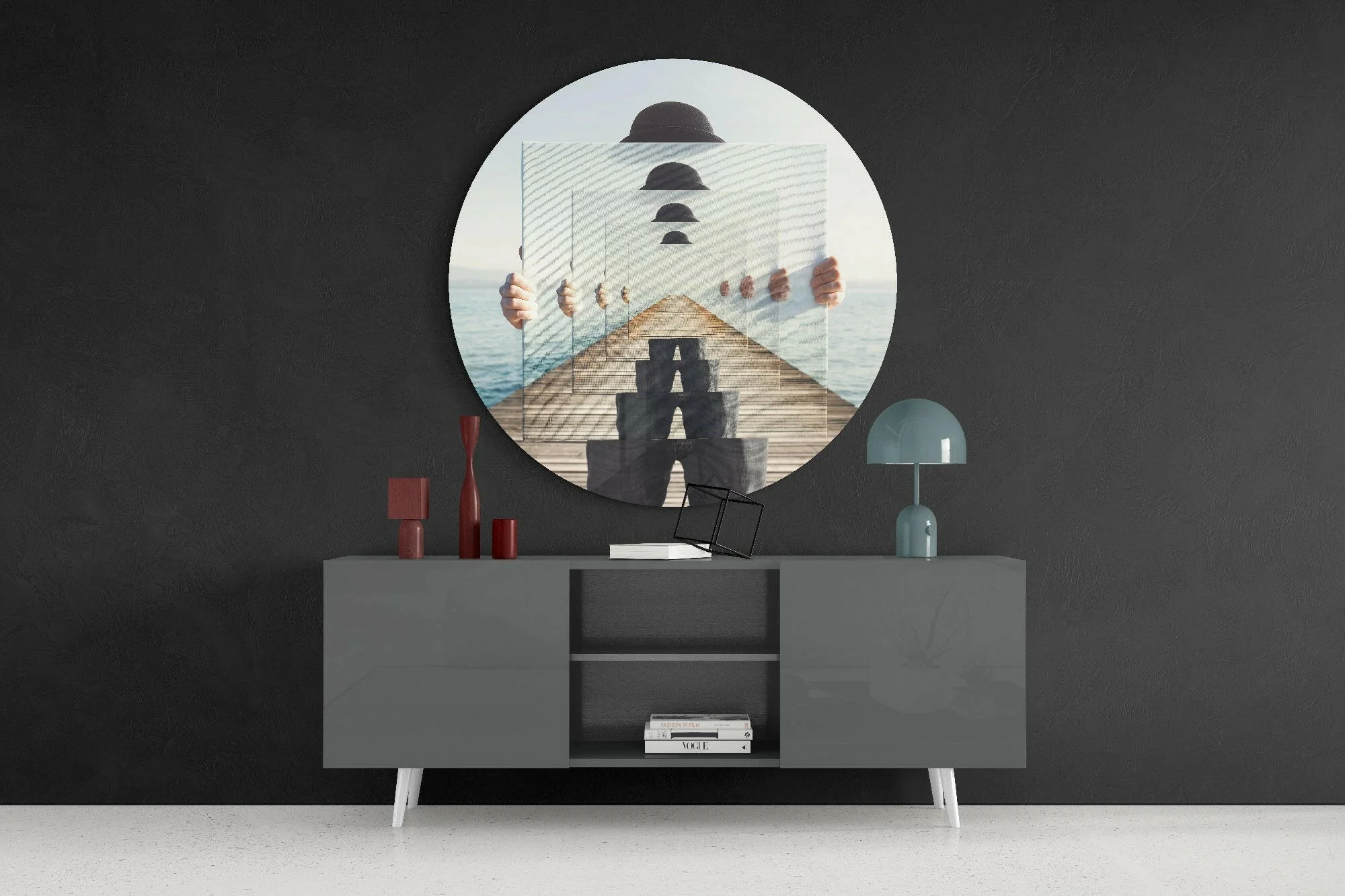 Loop Glass Wall Art - Image 4