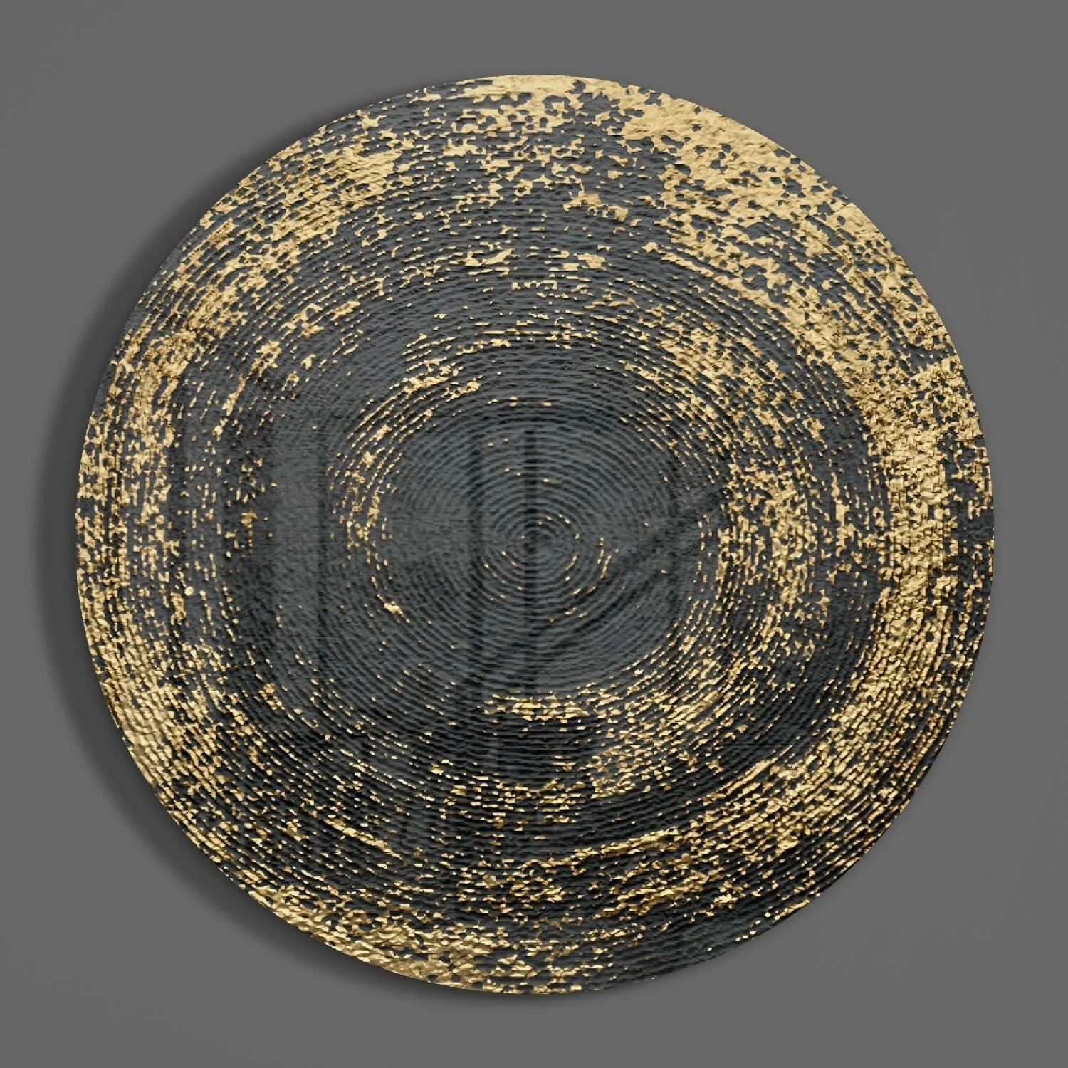 Abstract Loop Glass Wall Art - Image 3